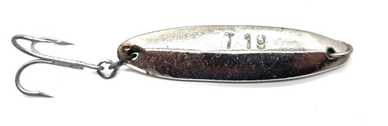 Fishing Buddy 114g Slow Round "S"S" Chrome - Fishing Lure