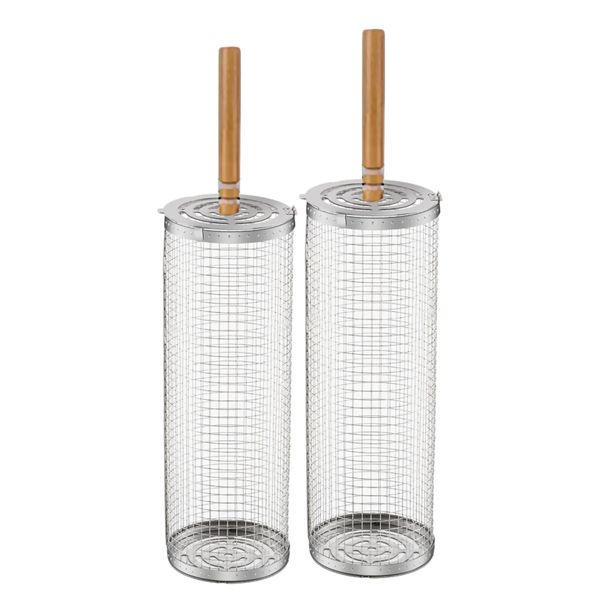 2 Piece BraaiMaster Stainless Steel BBQ Cage 360