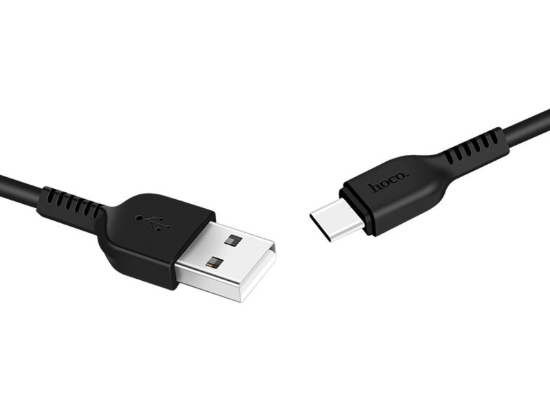 Hoco 3m USB To USB Type-C Fast Charging &amp; Data Cable - X20 - Black