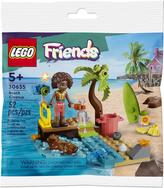LEGO® Friends Beach Cleanup 30635 Building Toy Set (52 Pieces)