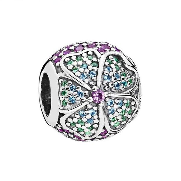 Flower Rainbow Charm