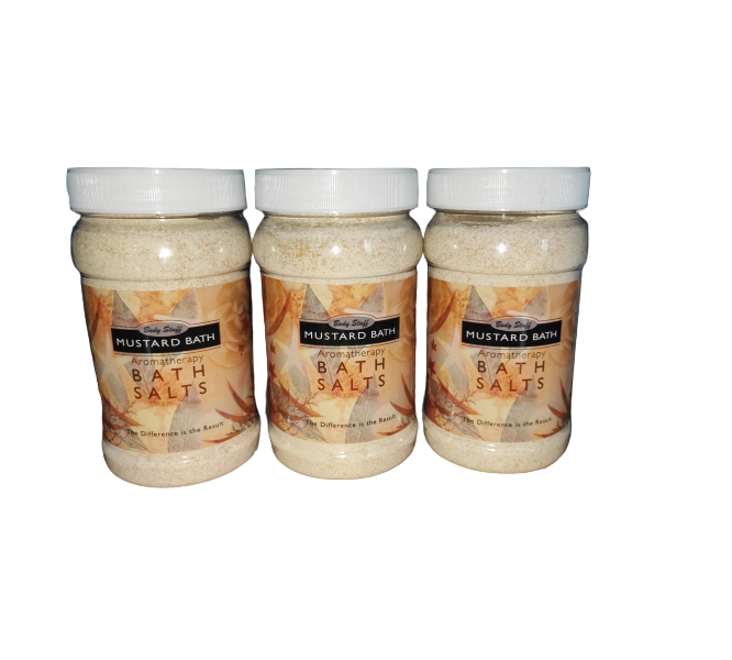 Aromatherapy Bath Salts 400g Mustard 3 Pack Shop Today. Get it Tomorrow!