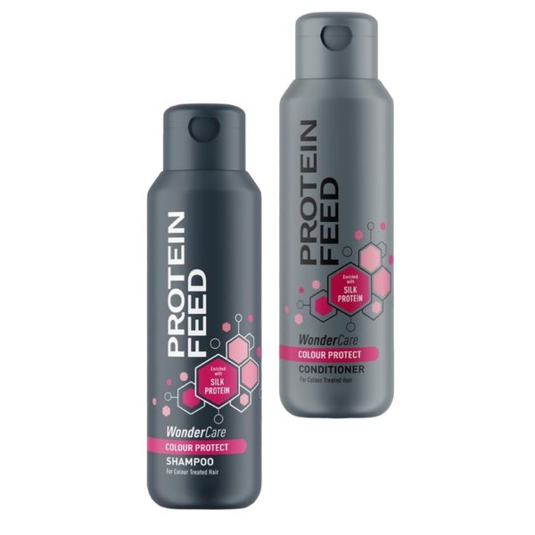 Protein Feed Shampoo &amp; Conditioner Strength &amp; Shine 800ml Paris