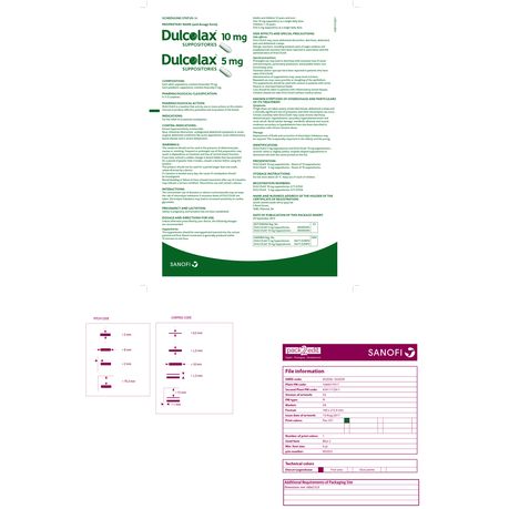 Dulcolax Suppositories 10's Paediatric