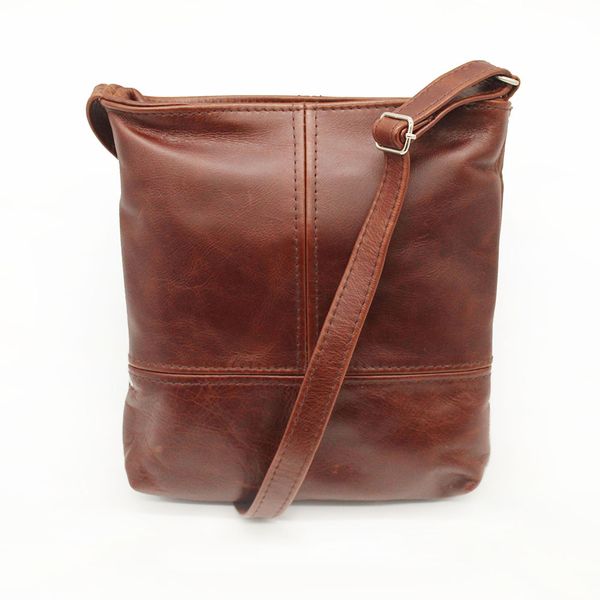 Minx Genuine Leather Get Up and Go Sling Bag