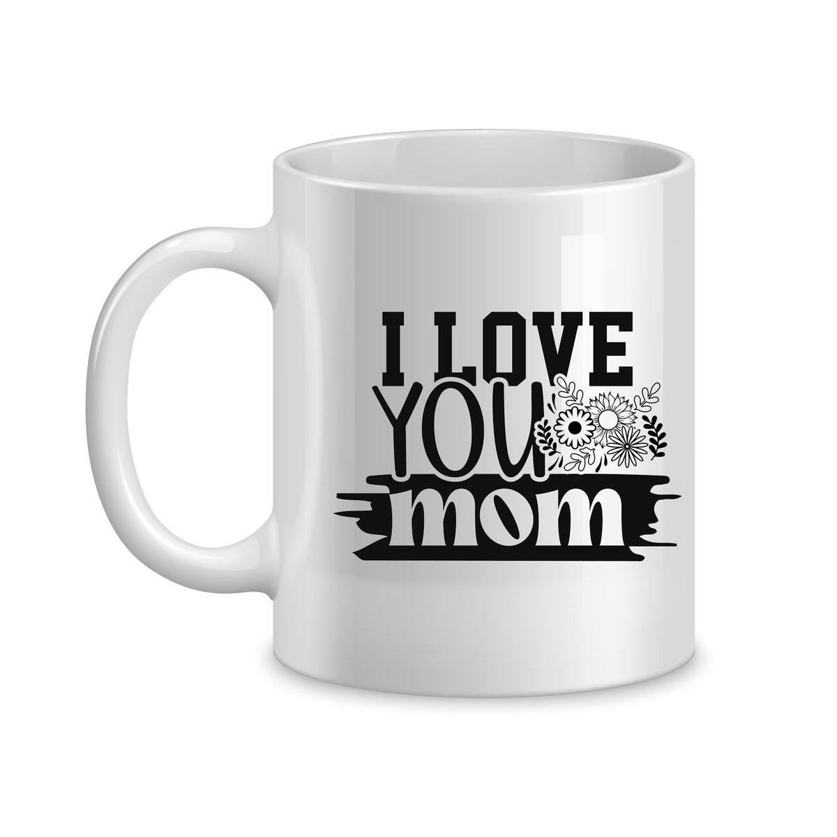 Love You Coffee Mugs for Mothers Day Graphic Mom Sayings Cups Present 