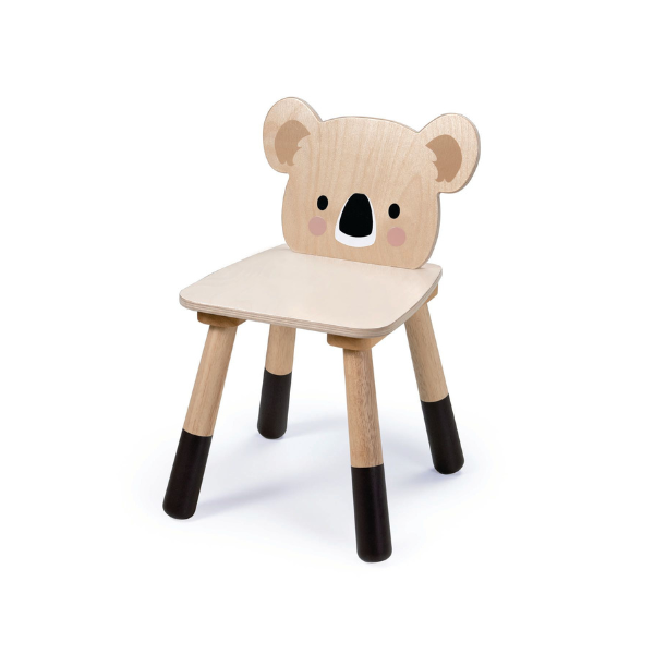 Tender Leaf Wooden Forest Koala Chair