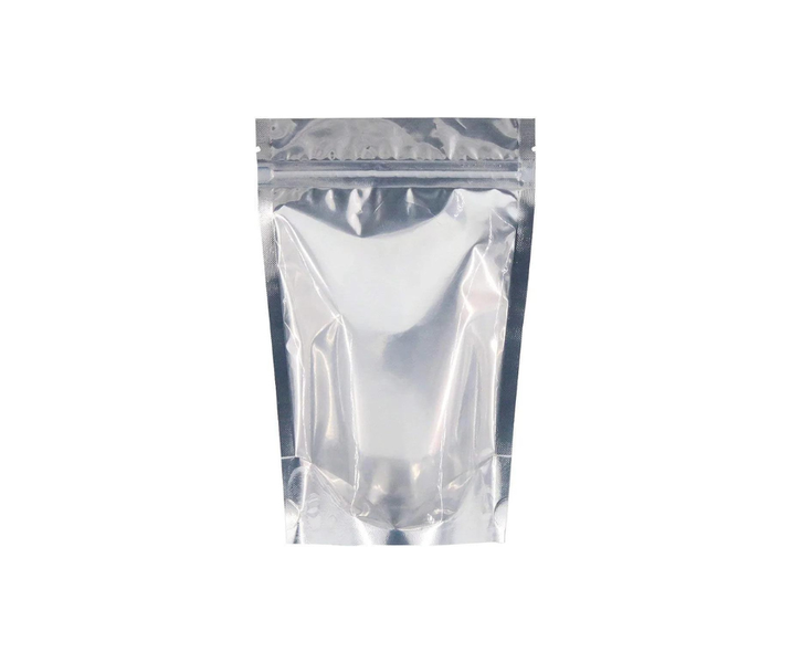 Resealable Silver Holographic Standup Pouch Gift Package Variety Size 50 PK
