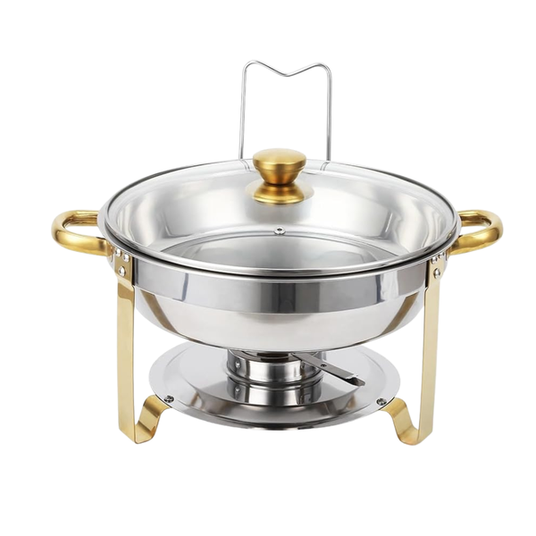 5L High Quality Stainless Steel Buffet Hot Pot Food Warmer