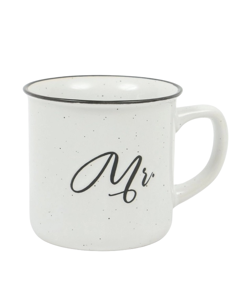 Alicent Couples Speckled Mug - Mr