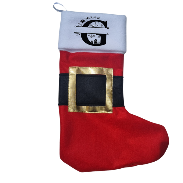 Bubbling Bundles Large Christmas Stocking - G