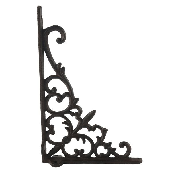 Cast Iron Plant Hanger Flower Basket Hook for Indoor Outdoor Bird Feeder La