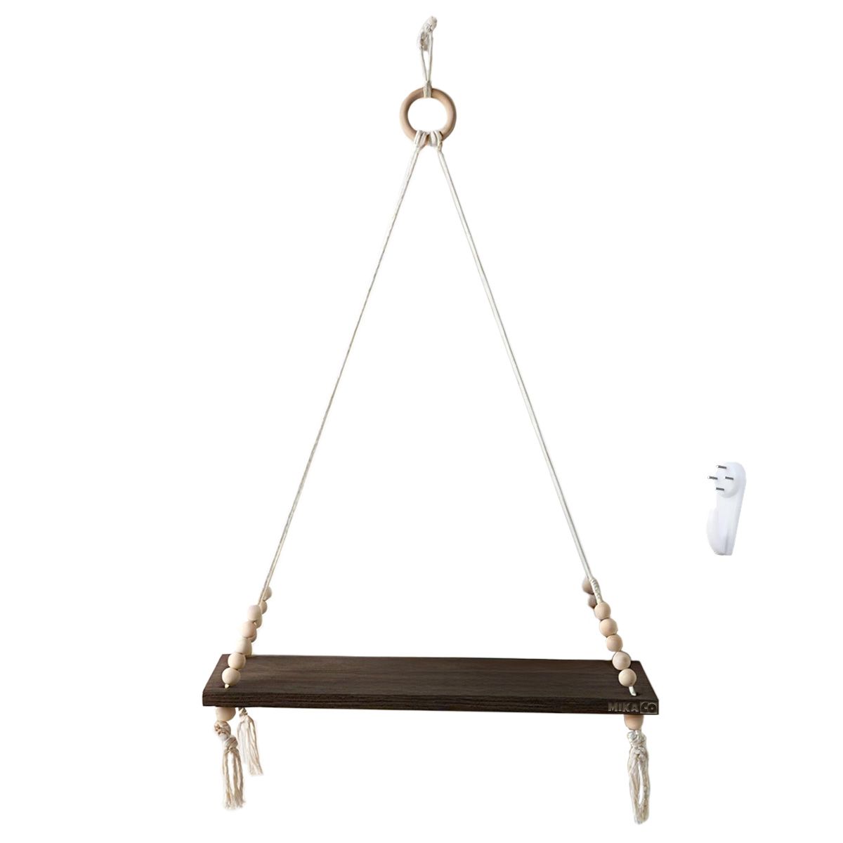 Hanging Shelves Wall Decor Rustic Wooden Floating Storage Shelf