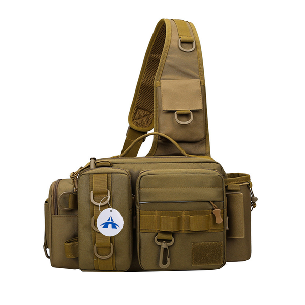 Adjustable Fishing Tackle Bag Fishing Gear Bag Waterproof Storage Bag