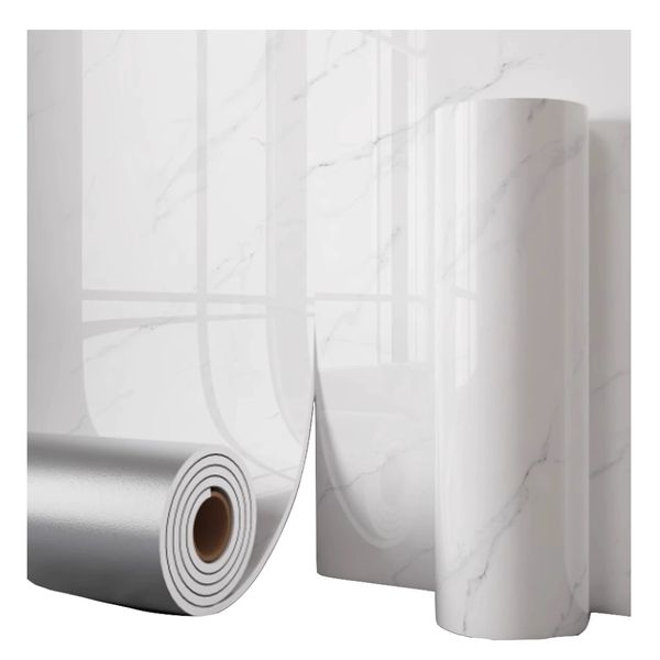 Decor Self-Adhesive PVC Waterproof Marble Texture Wallpaper
