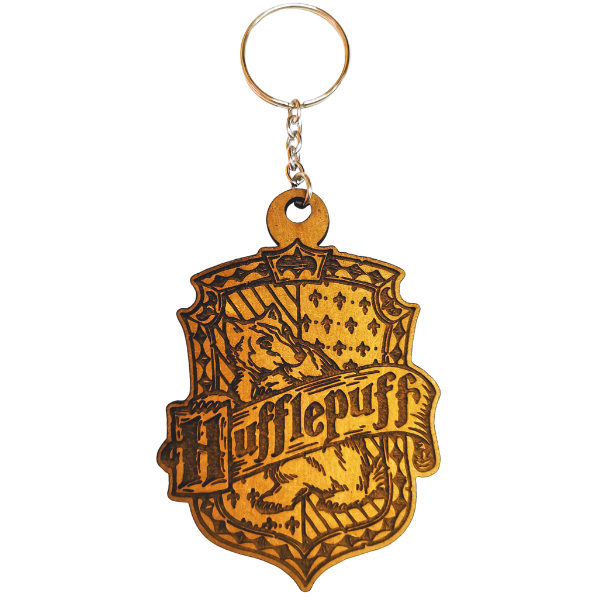 Hufflepuff House Themed Keyring