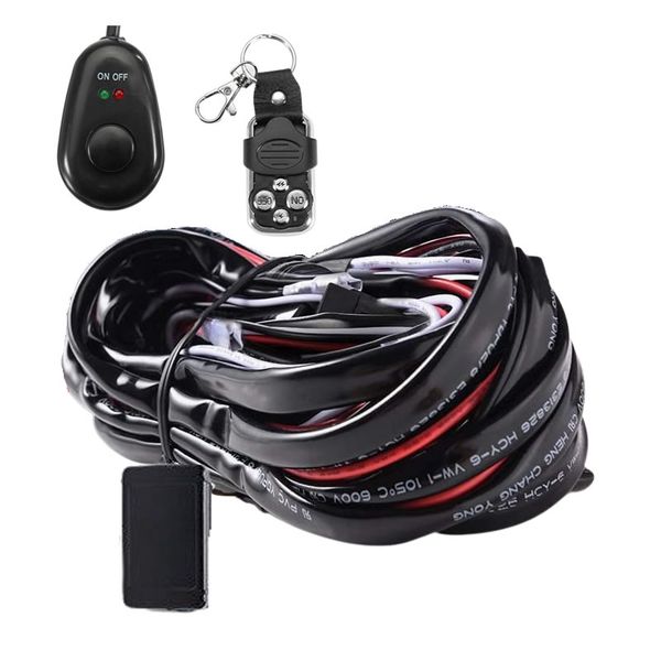 Wiring Harness 2.5m 12V/40A For Led Bar with Remote