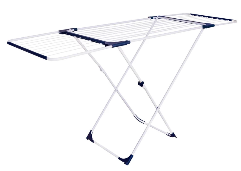 Expandable Folding Clothes Drying Rack - Aluminium &amp; Steel