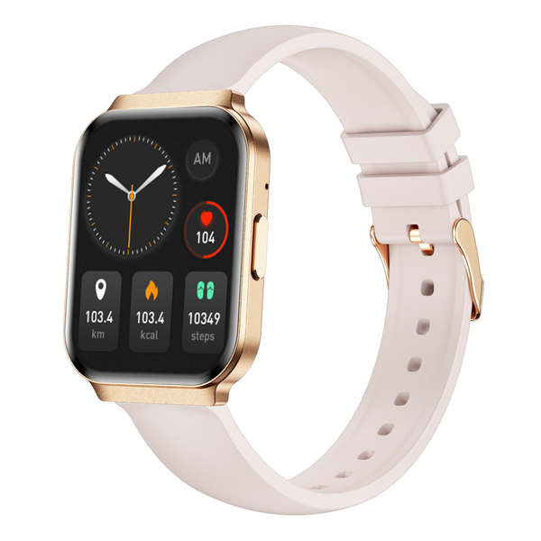 Women's Ultra-Thin Metal Smart Watch - 1.75" HD Screen, 7.3mm