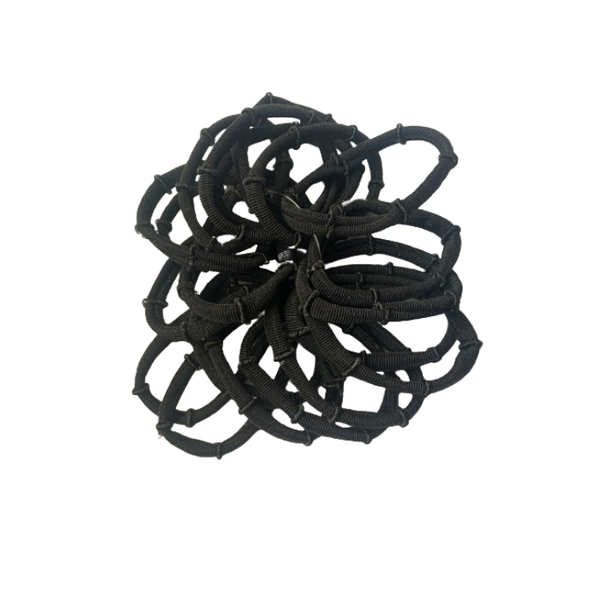 Girls Black Hairbands- 20 Pack
