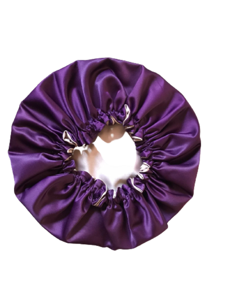Satin Bonnets Dual Layer Reversible