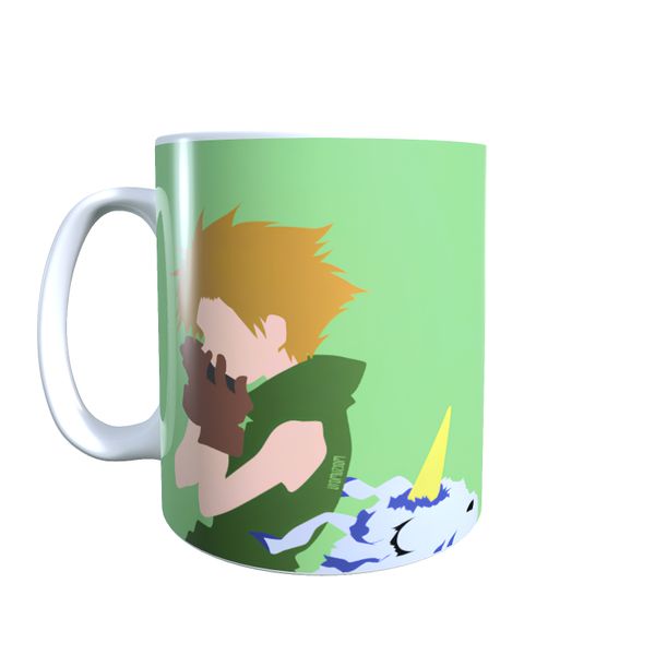 Matt &amp; Gabumon Minimal - Digimon Themed Coffee Mug