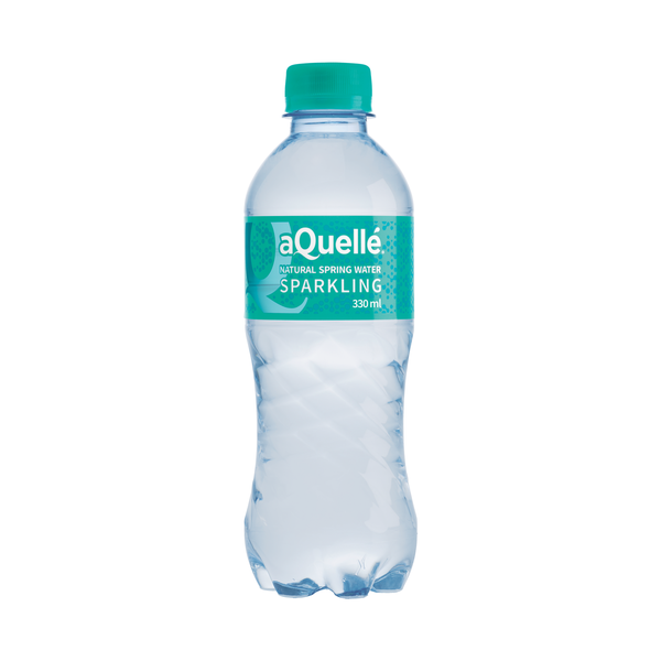 aQuelle - Sparkling Natural Spring Water - 12 x 330 ml