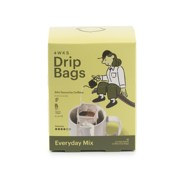 4WKS Everyday Mix -10 Compostable Coffee Drip Bags