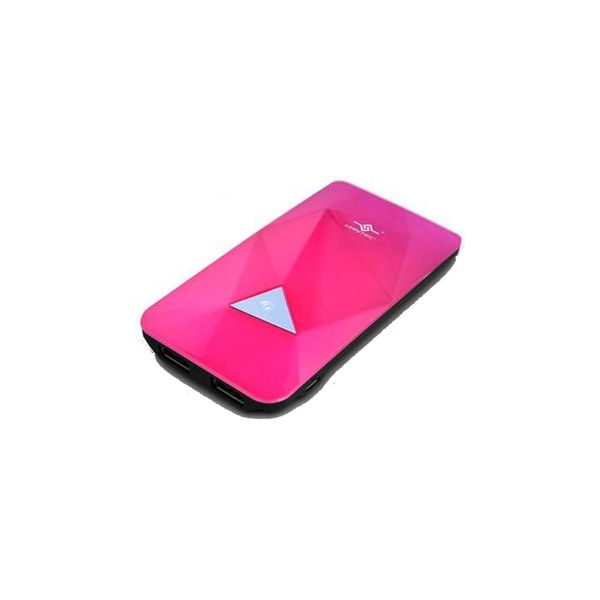 Vantec Power Gem 3500 Rechargeable Power Bank - Pink