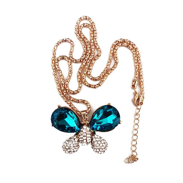 Butterfly Pendant Necklace For Women