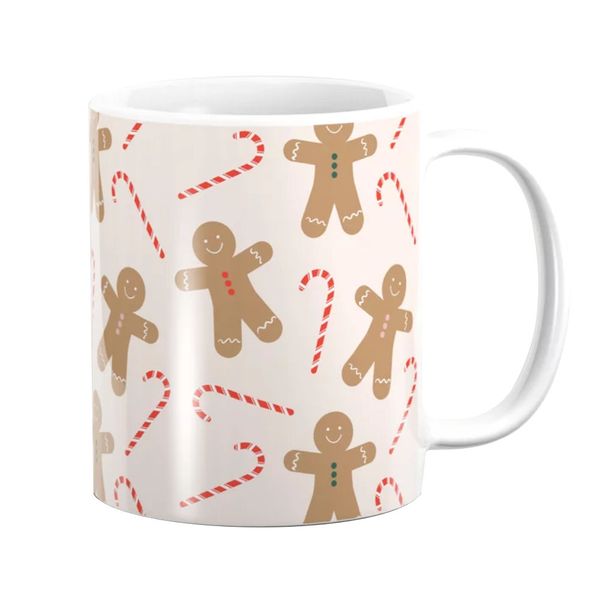 Pappa Joe - Mug Set - Gingerbread Man Pattern