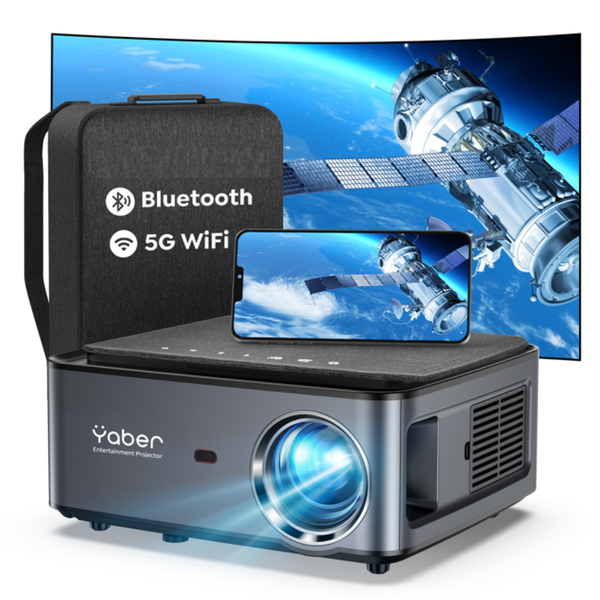 Yaber V6 Android, Wireless &amp; Bluetooth HD Projector