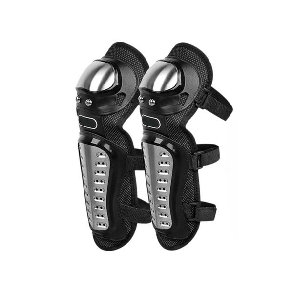 Flexible Breathable Adjustable Motorcycle Kneepads- 2 Piece