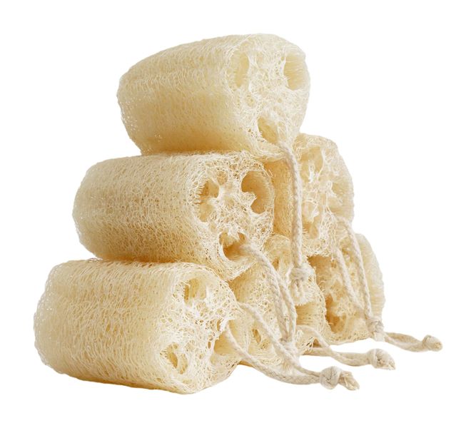 Natural Loofah Sponge, Organic Bath Loofah Pack