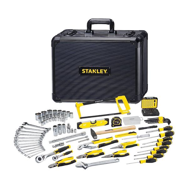 Stanley 142 Piece Toolkit in Aluminium Carry Case