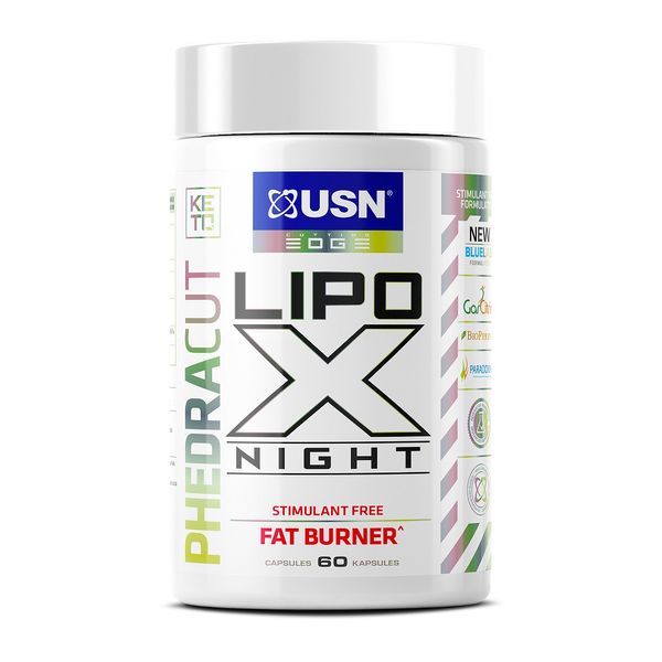 USN PhedraCut Lipo X Night 60's Fat Burner