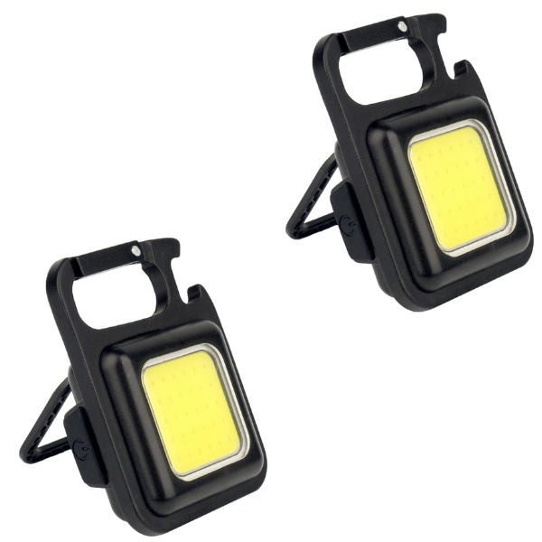 Pocket LED Light with Magnet and Bottle Opener x 2