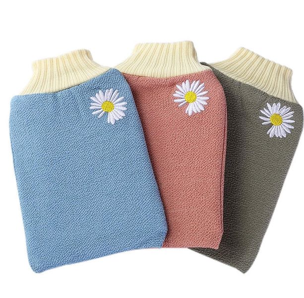 Anti-Bacterial Exfoliating Glove Turkish Style Silk x 3