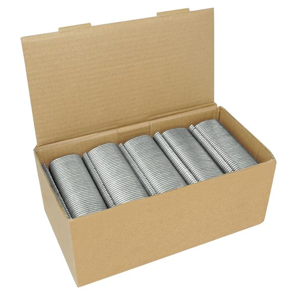 Tool Heavy Duty Steel C-Type Hog Ring Staple Set of 2500 (20mm)