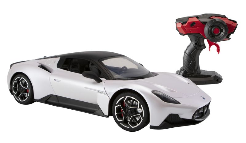 RW Toys 1/12 R/C Maserati MC 20 (10km/h) - White (39.5cm) with USB Charger