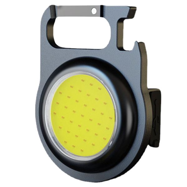 Camping Cycling Rechargeable COB Pocket Torch -9.5cm