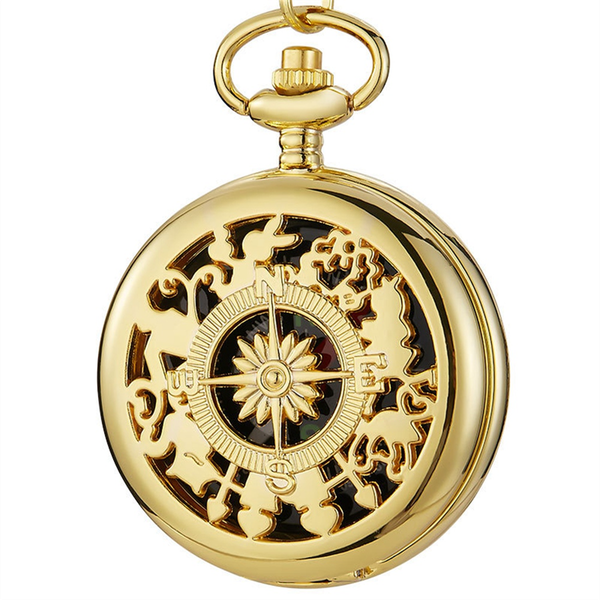 Golden New Compass Outdoor Mountain Climbing Classic Style