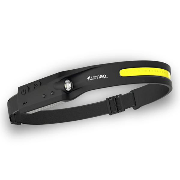 Lumeo Pro 230 Headlamp - Ultra-Wide Beam, USB-C, Motion Sensor