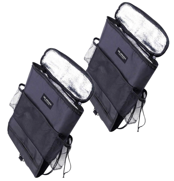 Multi-Pocket Car Seat Organizer - Pack of 2