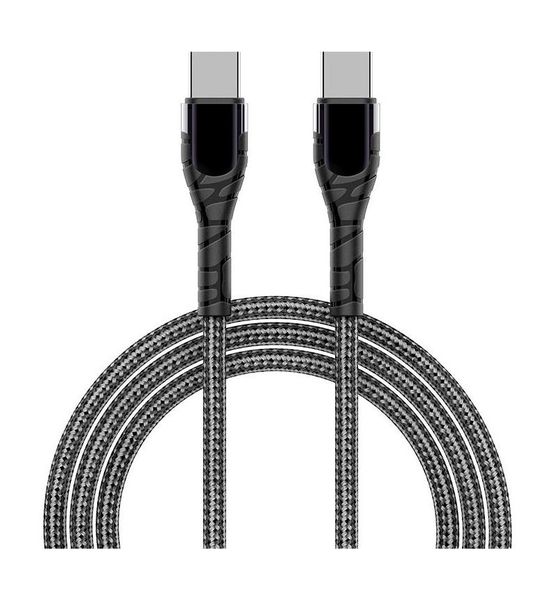 PmG USB Type-C To Type-C Fast Charging Braided Cable - 1m