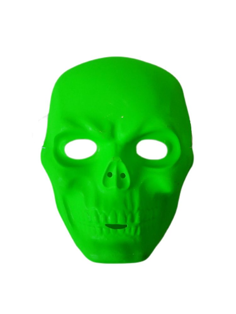 Halloween Dress Up Masks Lumo Skulls - 6 Pack | Buy Online in South ...