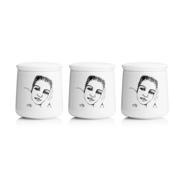 Carrol Boyes Canister - Cover Girl - Set of 3