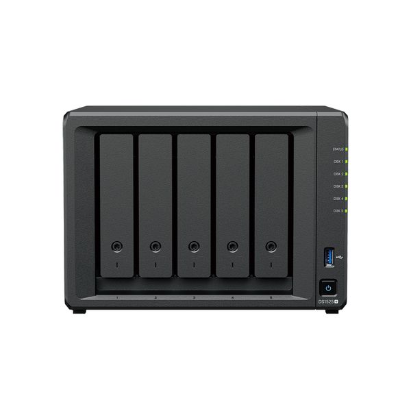 Synology DS1525+ 5 Bay NAS AMD Ryzen V1500B 4C CPU 8 GB DDR4