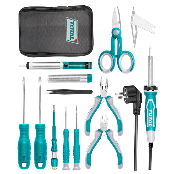 TOTAL 13 Piece Telecom Tools Set