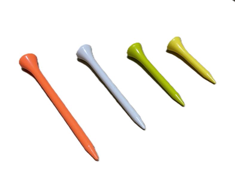 Professional and Durable Multi-Colour Plastic Tees - 100 Piece